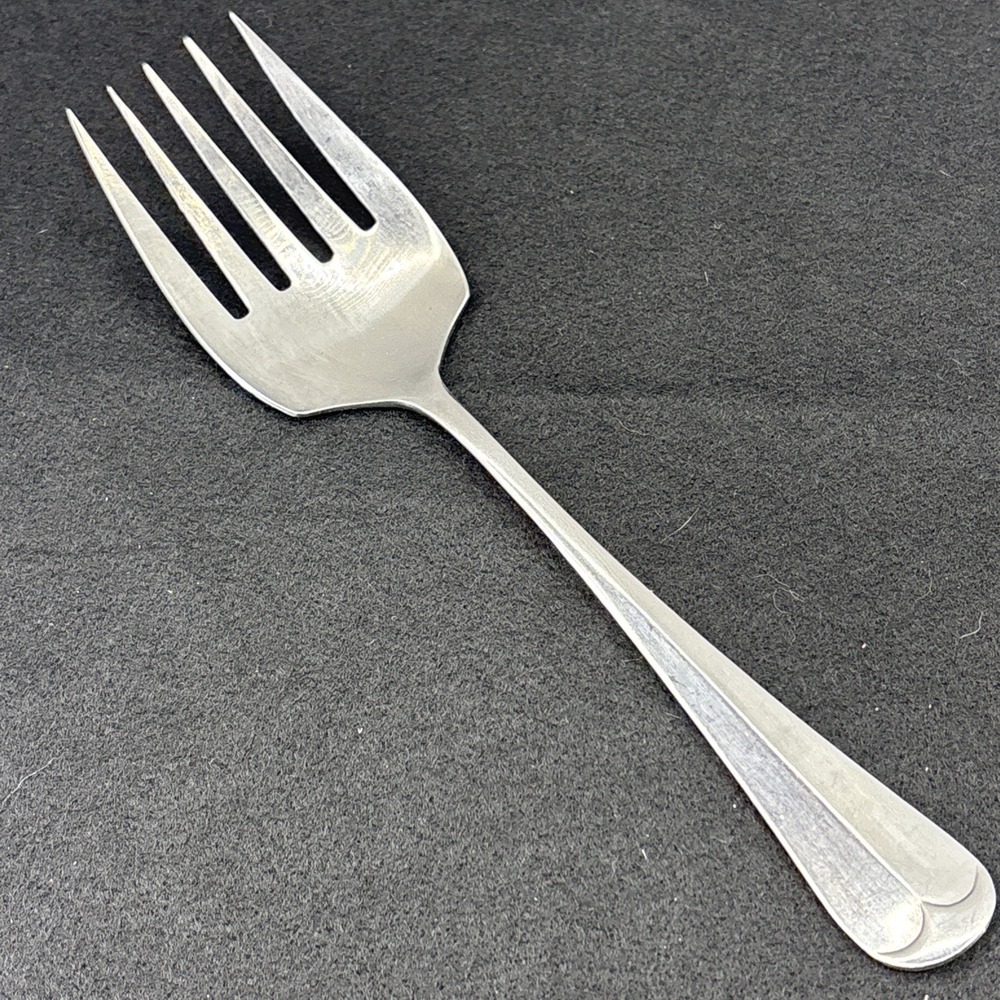 Oxford Hall Old Westbury Satin Stainless Cold Meat Serving Fork 9 1/4" Japan